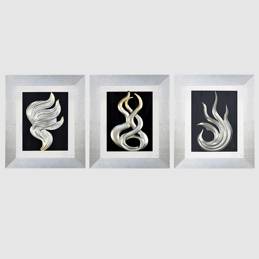 Exquisite Shadow Box Glass Painting