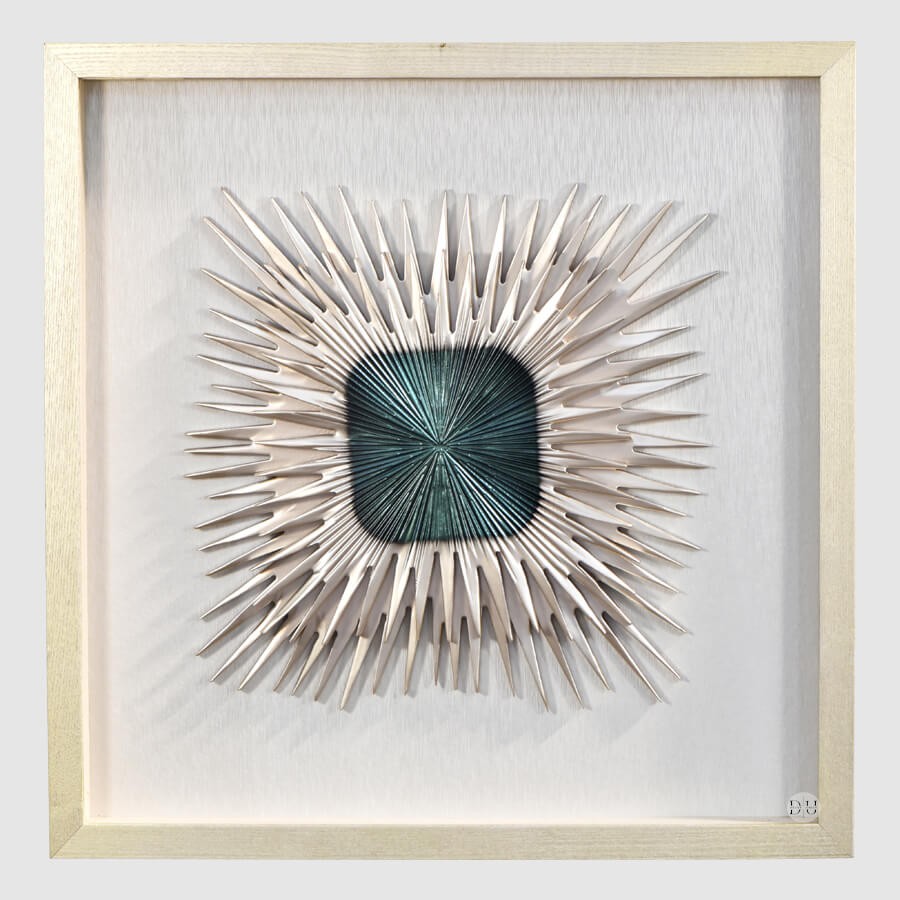 Ravishing Shadow Box Glass Painting